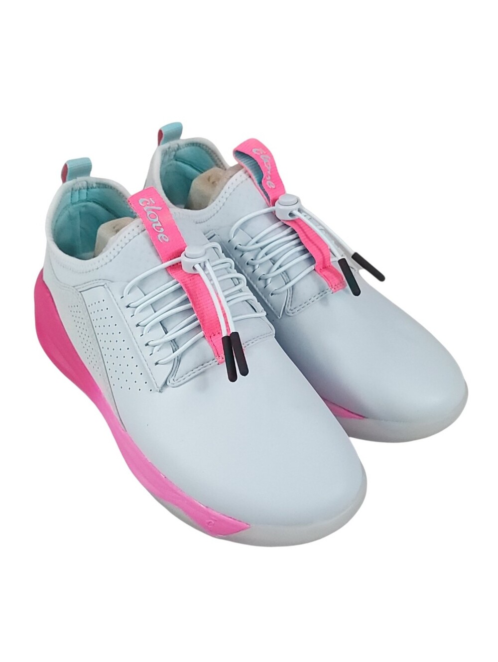 Clove Classic Electron Rose Nursing Shoes Sneakers Pink Blue W 7.5 NEW NO BOX